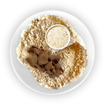 Donner Kebab With Garlic Bread 